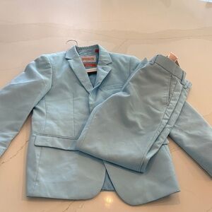 OppoSuits Sky Blue Men's Suit